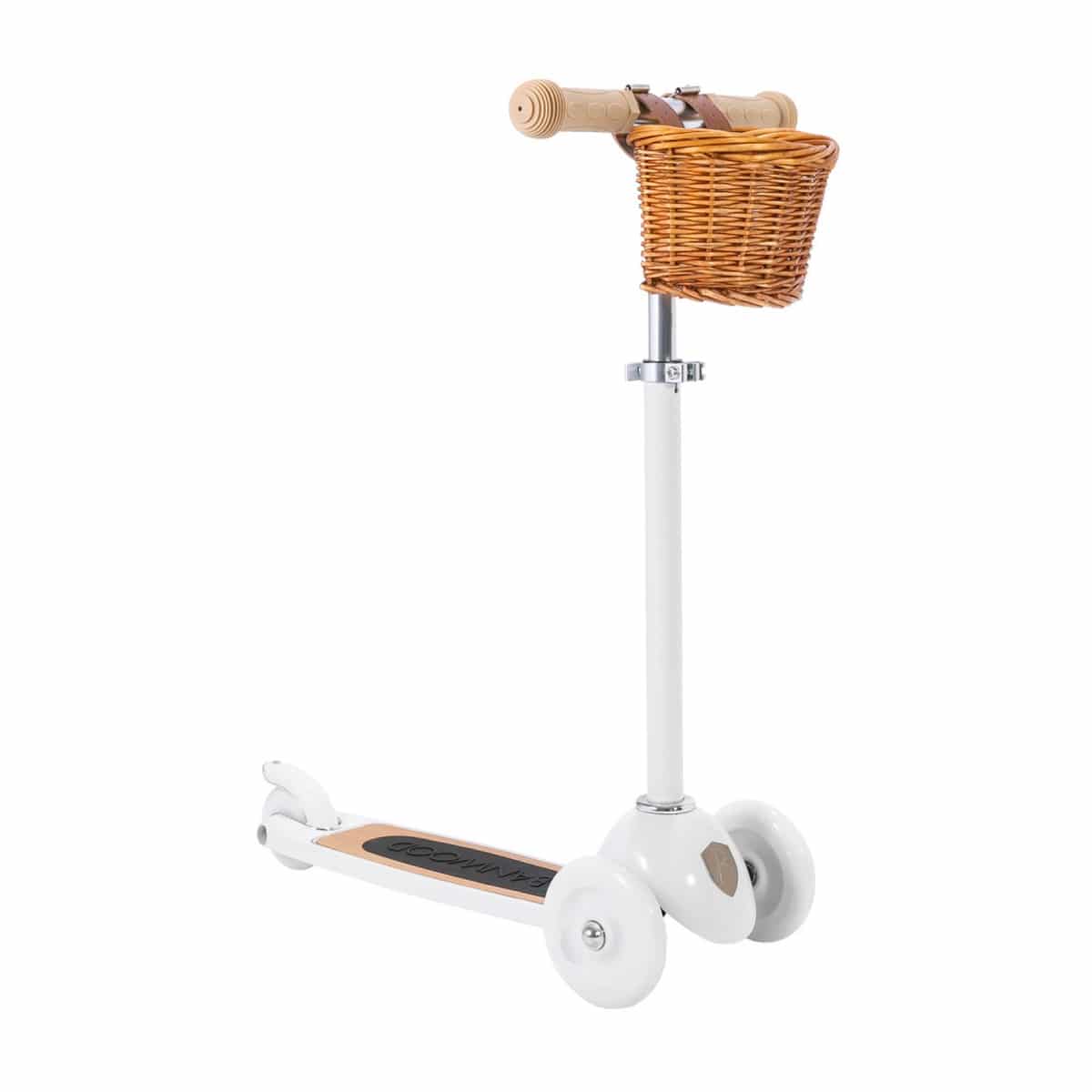 Banwood lasten potkulauta Scooter, White
