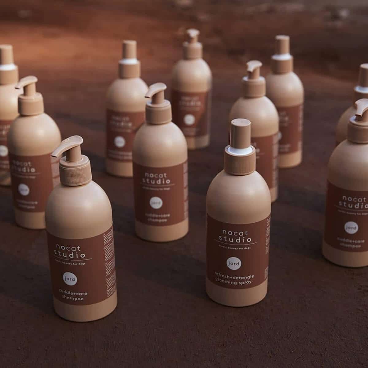 Koiran turkin hoitotuotteet Nocat Studio.