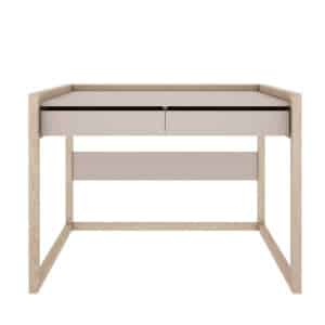 Kirjoituspöytä Basic, värit Cashmere ja White