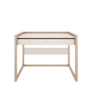 Kirjoituspöytä Basic, värit White ja Cashmere - White