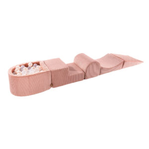Sametti-leikkimoduuli pallomerellä Pink, MeowBaby® Aesthetic