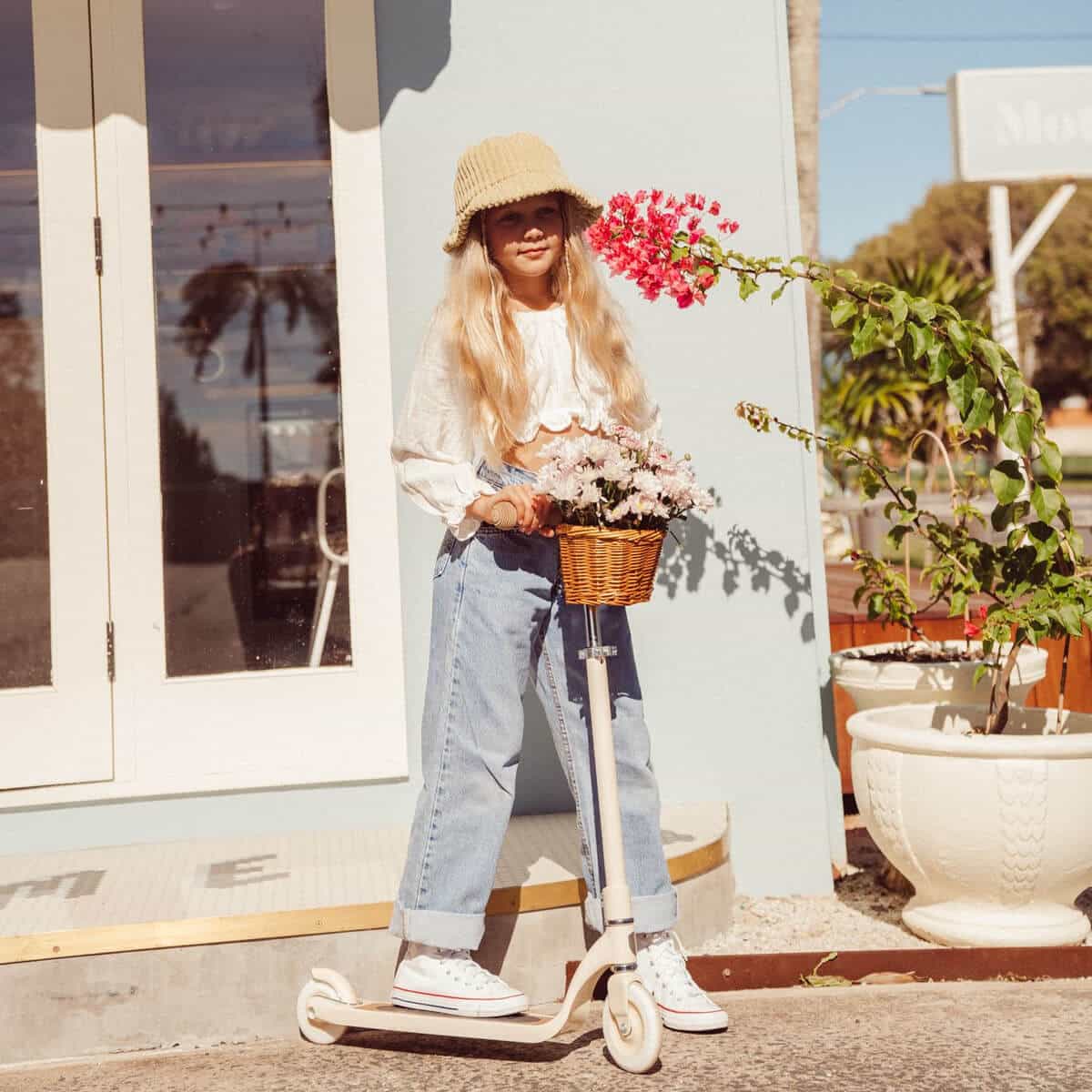 Banwood potkulauta Maxi Scooter, Cream - Image 6