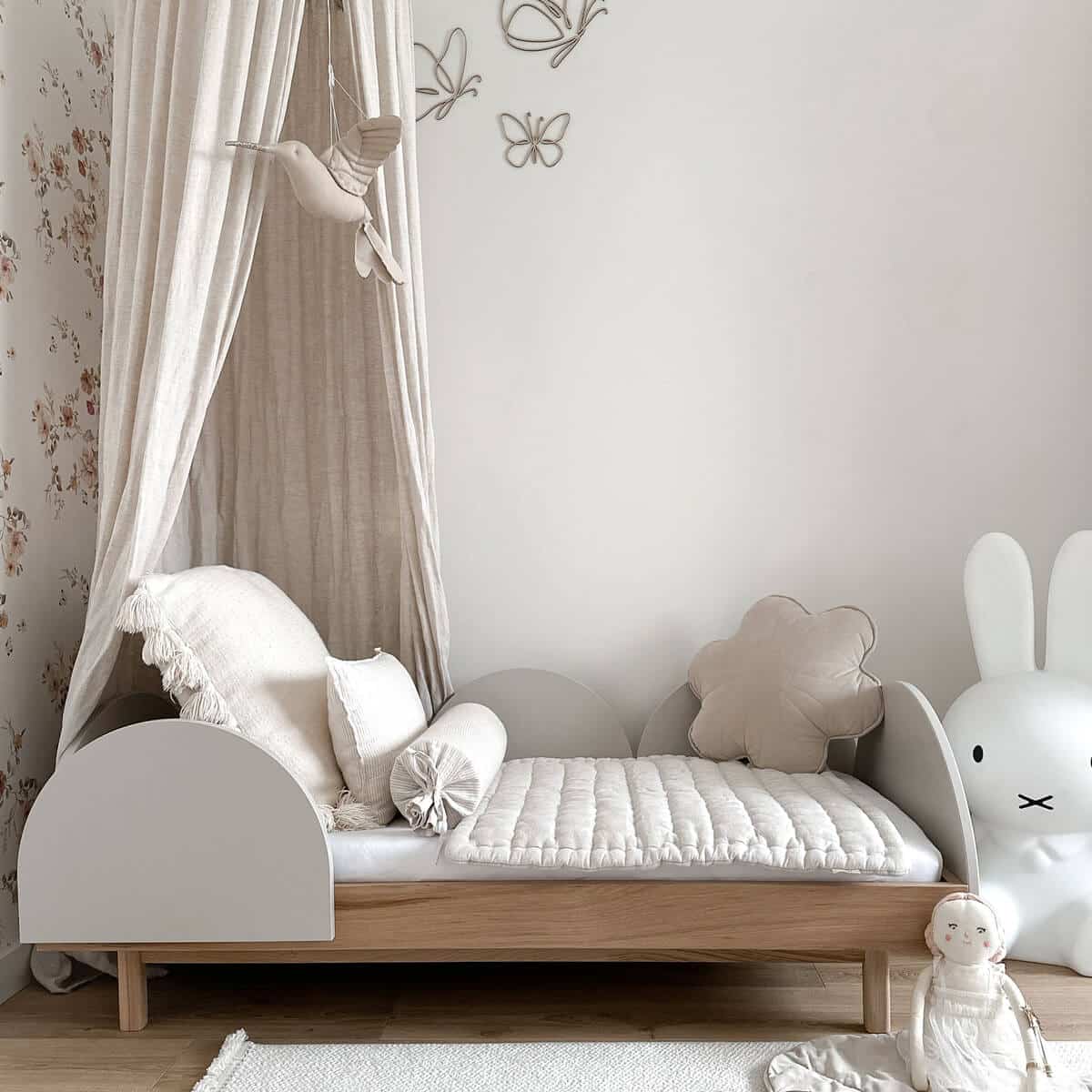 Bloom pinnasänky/juniorisänky muuntuva 70x140cm, Wood luck design - Image 7