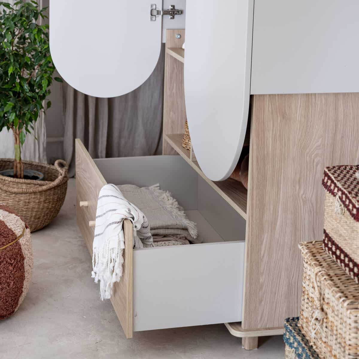 Bloom vaatekaappi 100X177cm , Wood Luck Design - Image 7