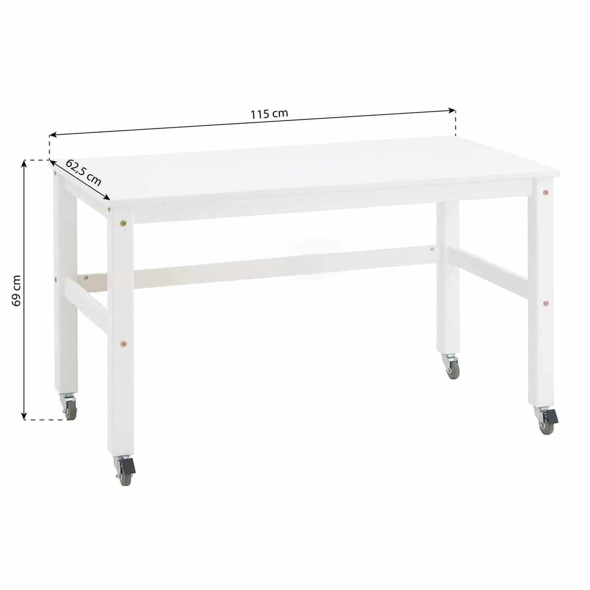 ECO Dream-puolikorkeasänky 90x200cm + pöytä ja laatikosto, Hoppekids - Image 6