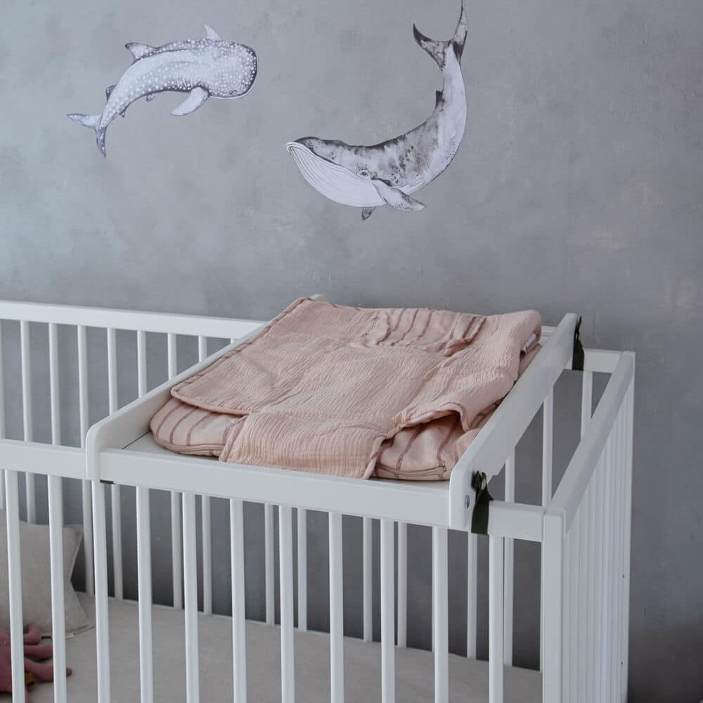 Pinnasänky/ juniorisänky 2in1 (muuntuva) 70 x 140cm Babushka, White - Image 7