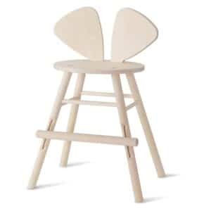 Nofred Mouse High Chair-juniorituoli, koivu