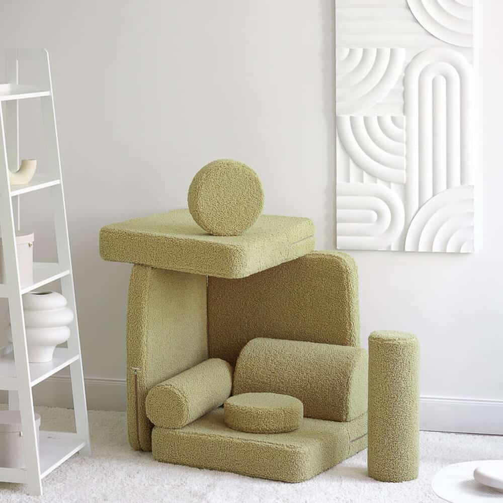 Lasten sohvamoduuli Settee teddykangas, Wigiwama - Image 5