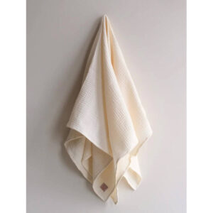 Alba musliinipeitto 115X115cm- eri värejä, Laiska Ebba - Milky White