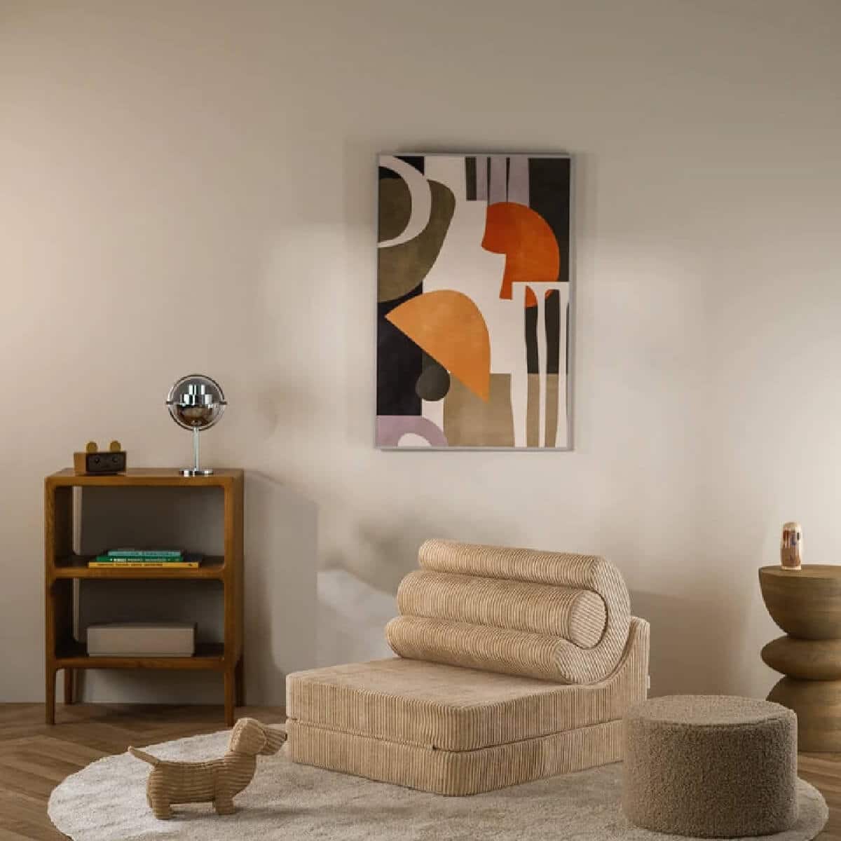 Taitettava tuoli Flipster Brown sugar, Wigiwama - Image 2