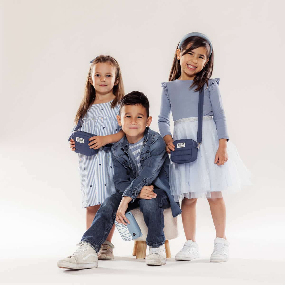 Lasten kameralaukku Navy, Hoppstar - Image 4