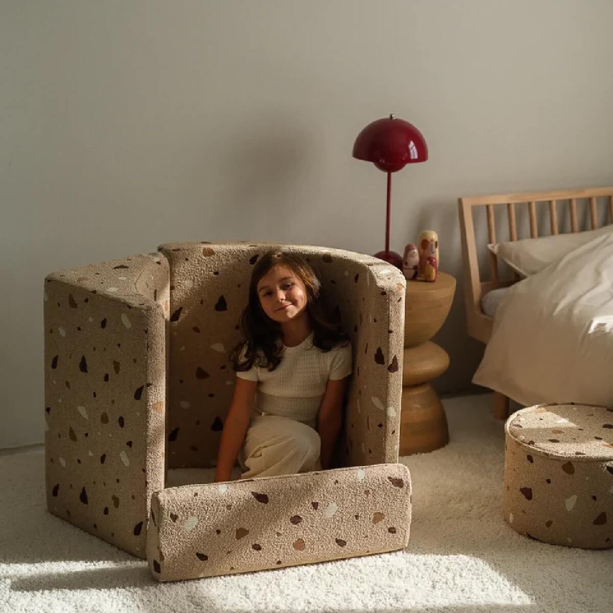 Lasten nojatuoli Moon Chair Terrazzo, Wigiwama - Image 4