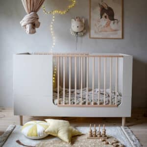 Muuntuva pinnasänky / juniorisänky River, Sand beige