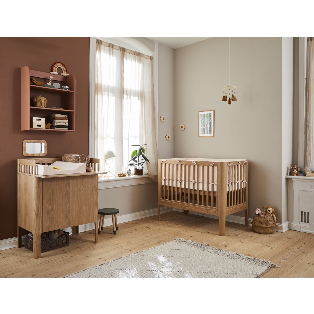 Pinnasänky 140x70cm Flexa Nova Oak - Image 3