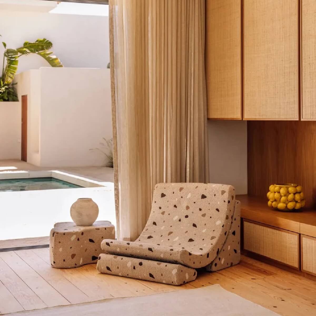 Lasten nojatuoli Moon Chair Terrazzo, Wigiwama - Image 11