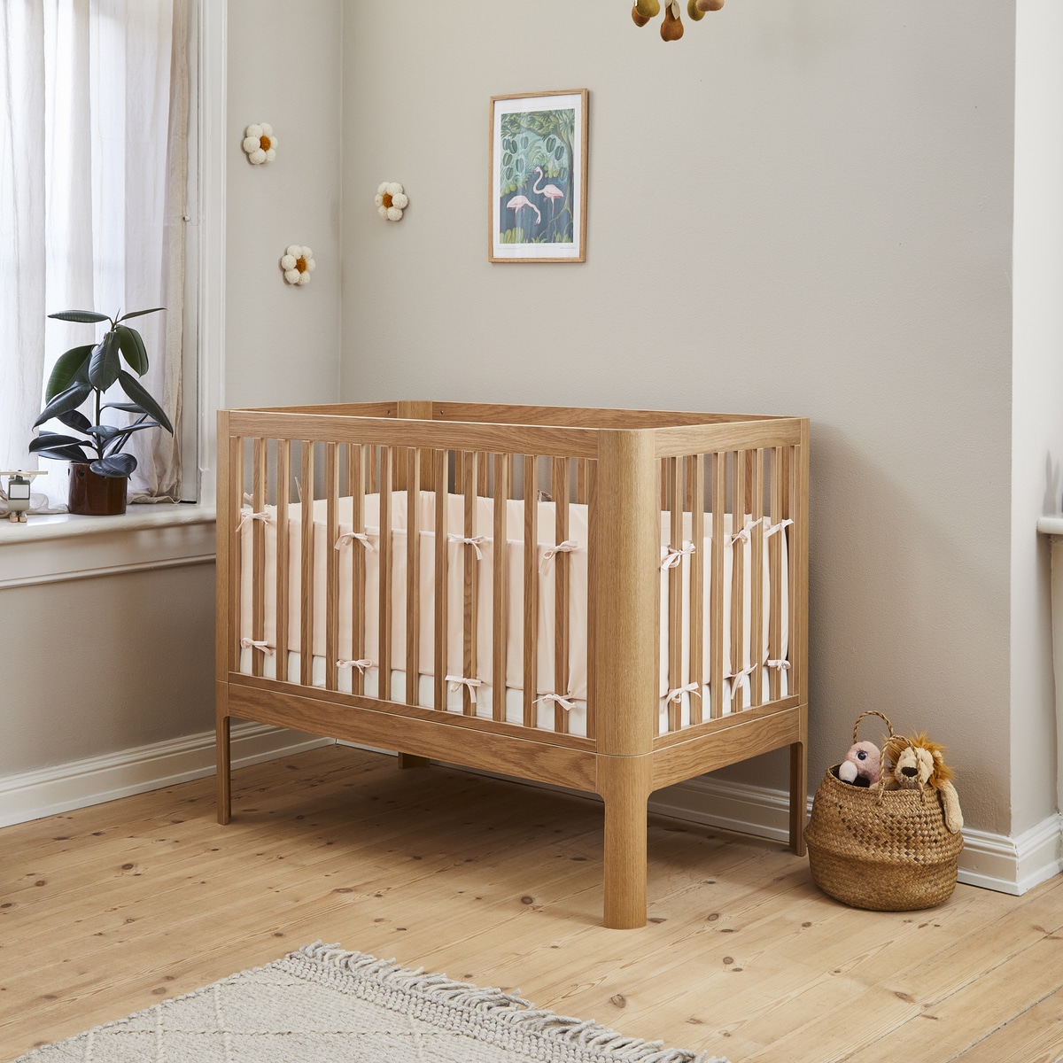 Pinnasänky 140x70cm Flexa Nova Oak - Image 2