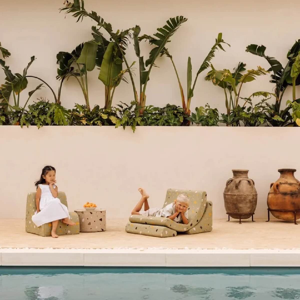 Lasten nojatuoli Moon Chair Terrazzo, Wigiwama - Image 6