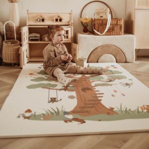 Puzzle carpet - EEVAA Village 120 x180 cm - 6 pieces (Kopio)