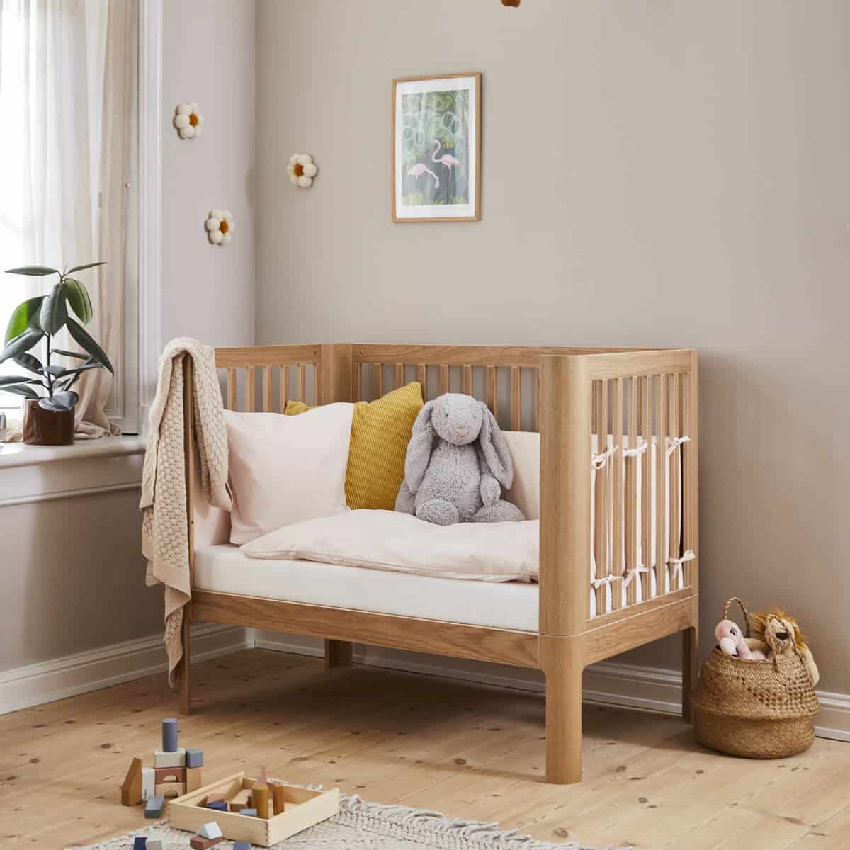 Pinnasänky 140x70cm Flexa Nova Oak - Image 5