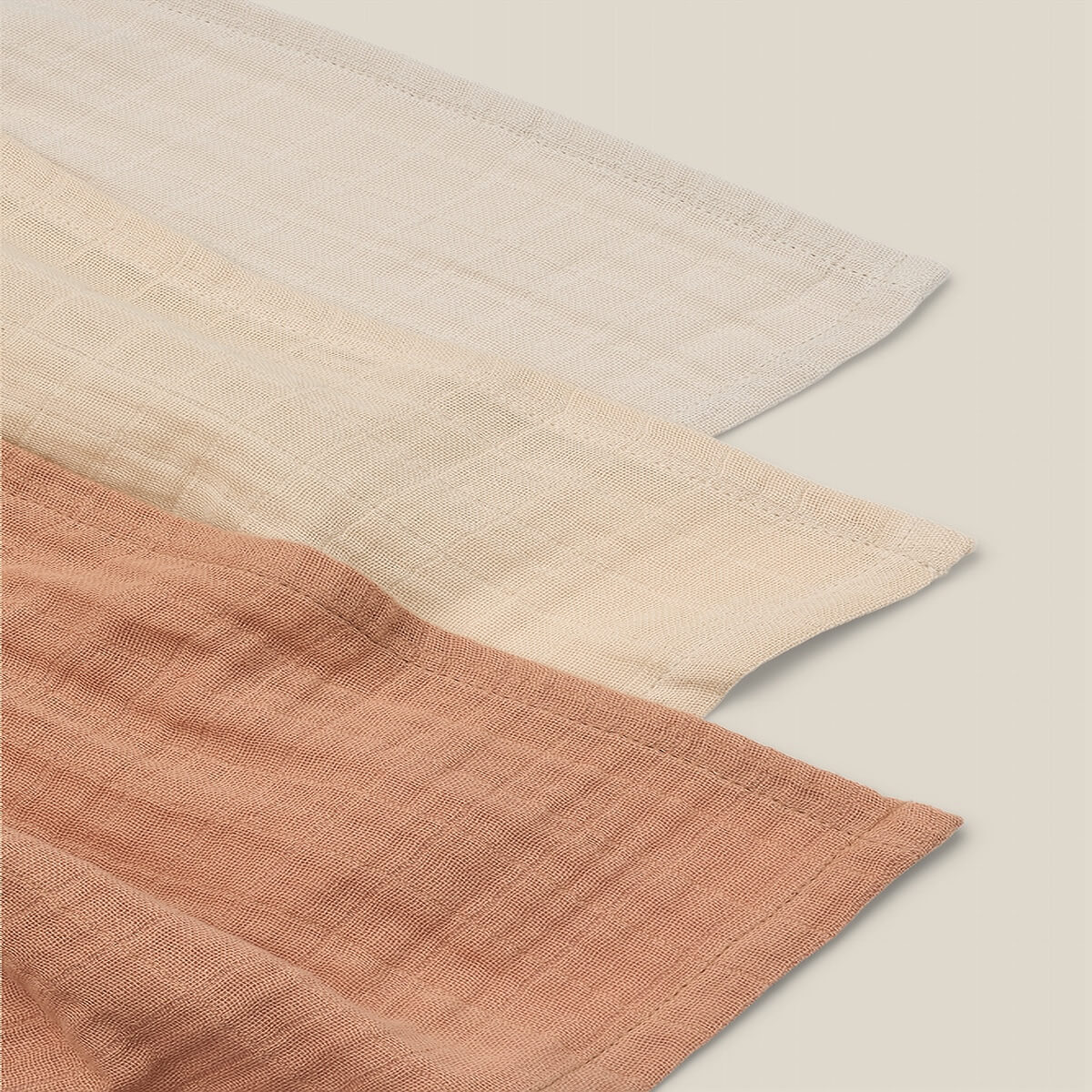 Liewood vauvan harsot 3pck Sandy Mix, - Image 3