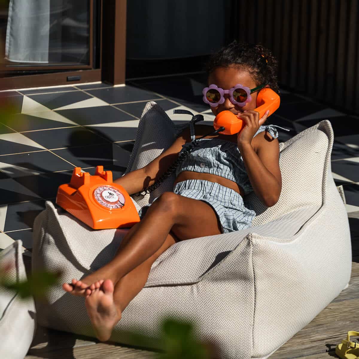 Lasten säkkituoli ulkokäyttöön - Terra, Wigiwama