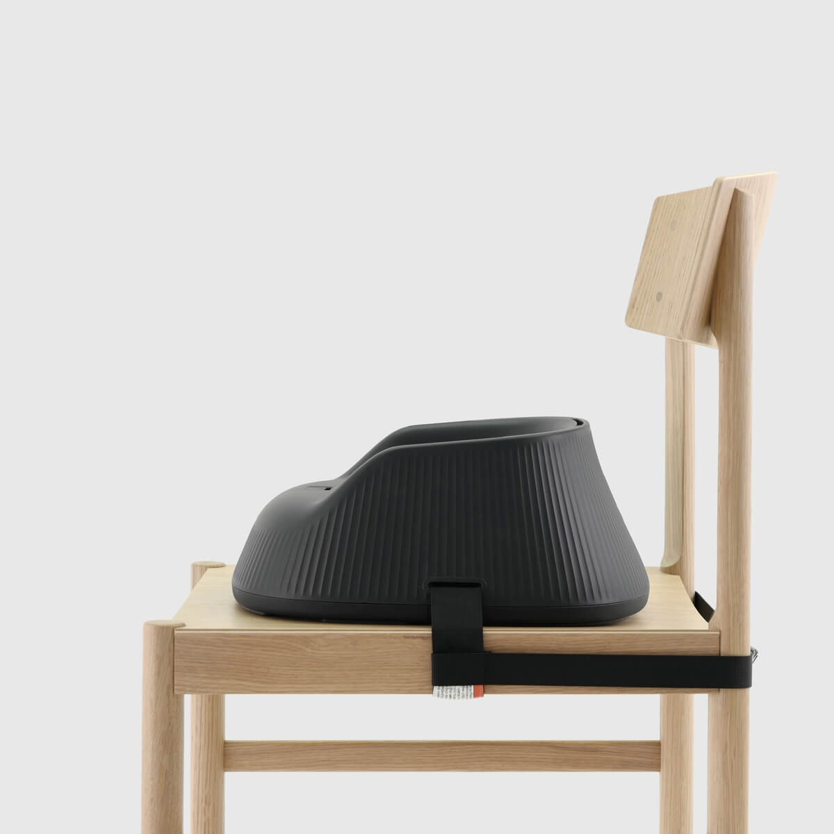 Kannettava syöttötuoli Hannie, Charcoal Black - Image 3