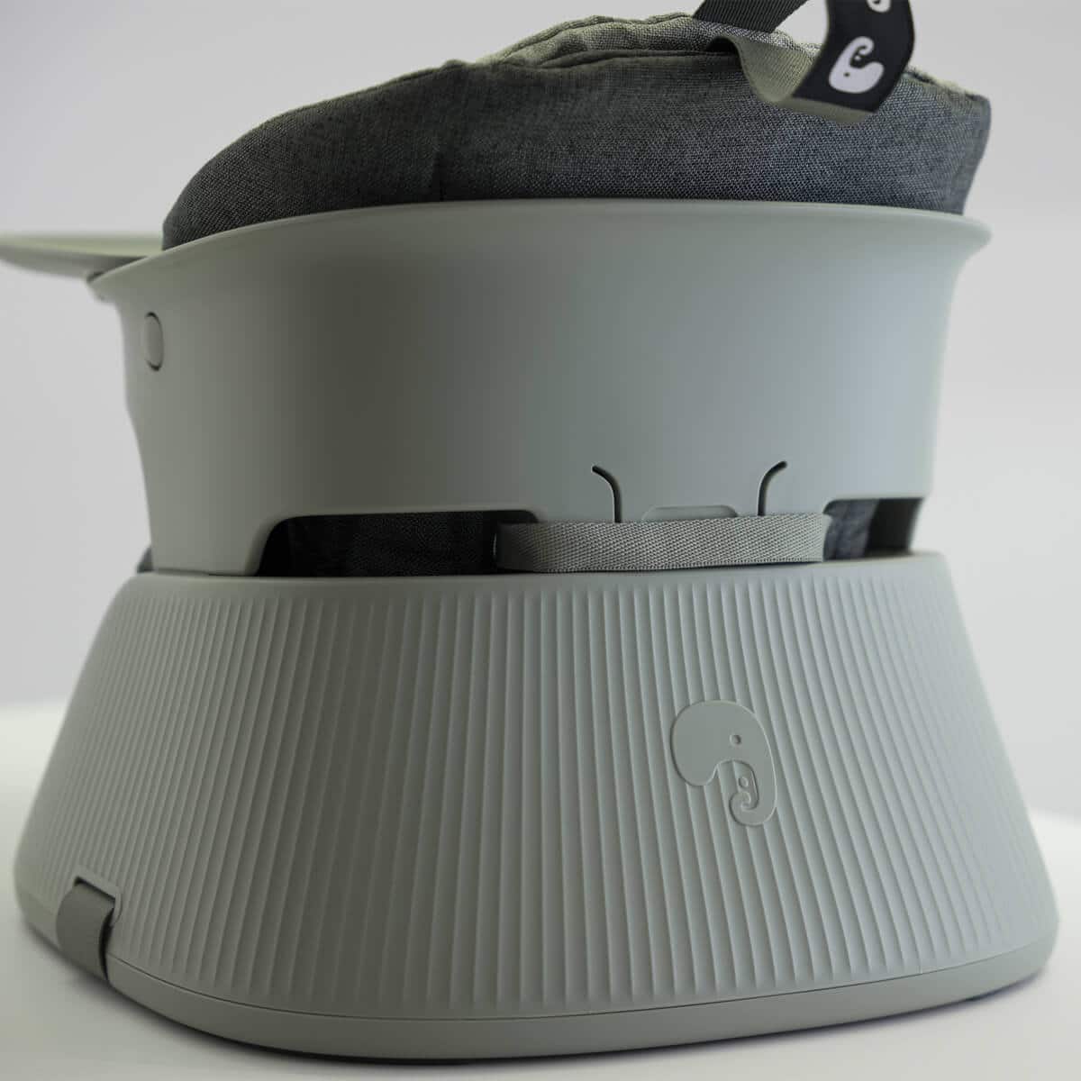 Kannettava syöttötuoli Hannie, Sage green - Image 7