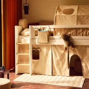 Flexa sänkyverho - eri värivaihtoehtoja - Beige