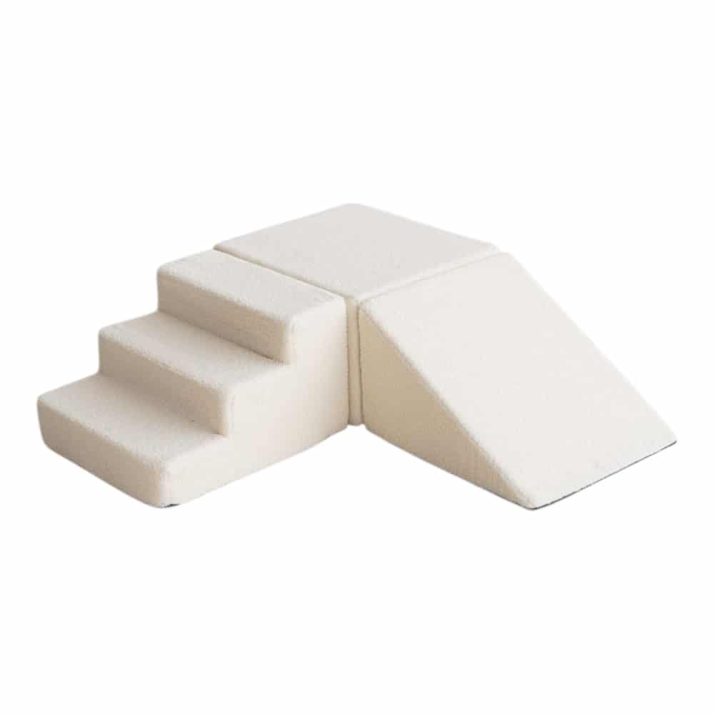 Temppurata bouckle Cream- 3 x palaa, Monio