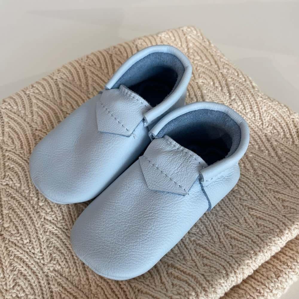 Lasten mokkasiinit New Basic Light Blue, 3kk-18kk FMAM - Image 2