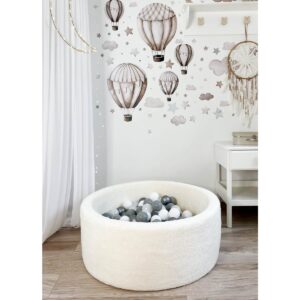 Pallomeri Plush Ecru, valitse koko ja pallovärit! Monio