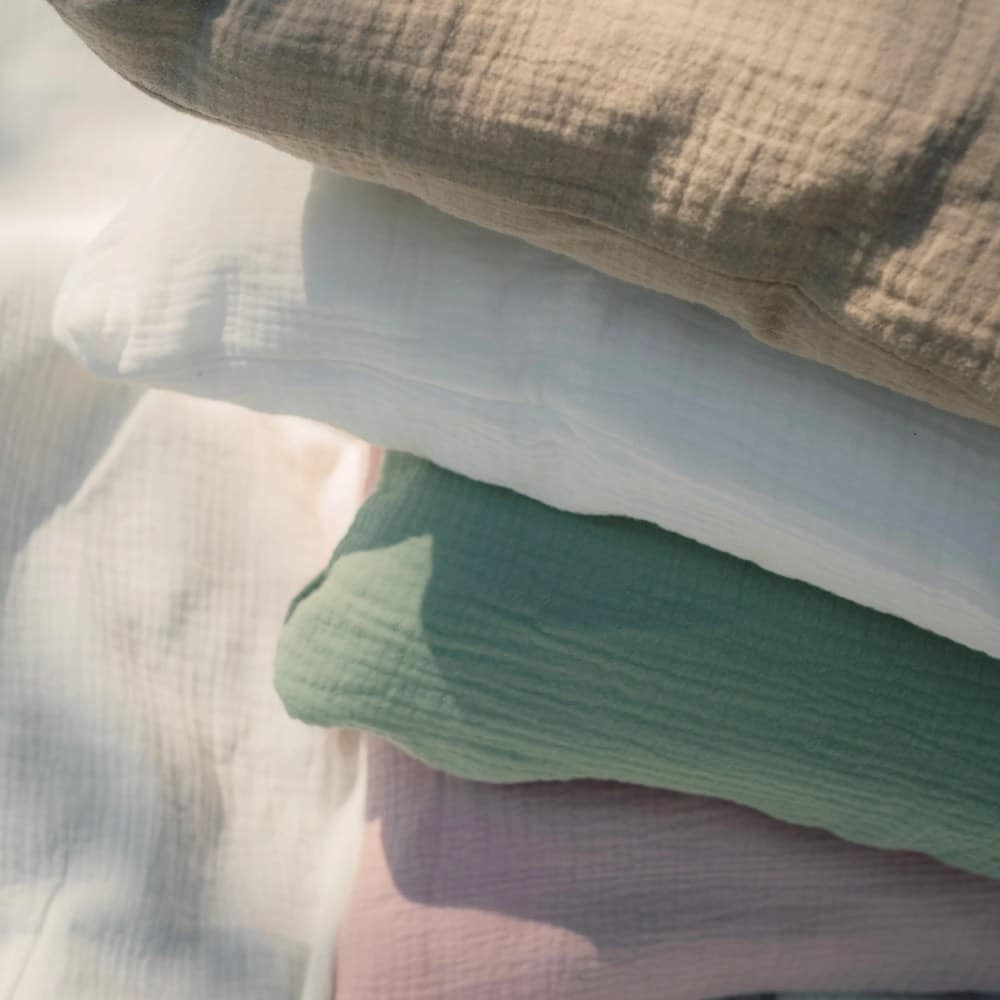 Junior pussilakanat musliini Cream, Tisu - Image 4