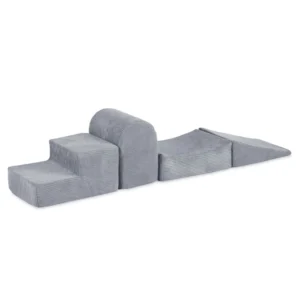Leikkimoduuli / temppurata Premium sametti- 4 x palaa, Grey