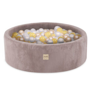 Pallomeri sametti 90x 30cm Beige, valitse itse pallovärit!