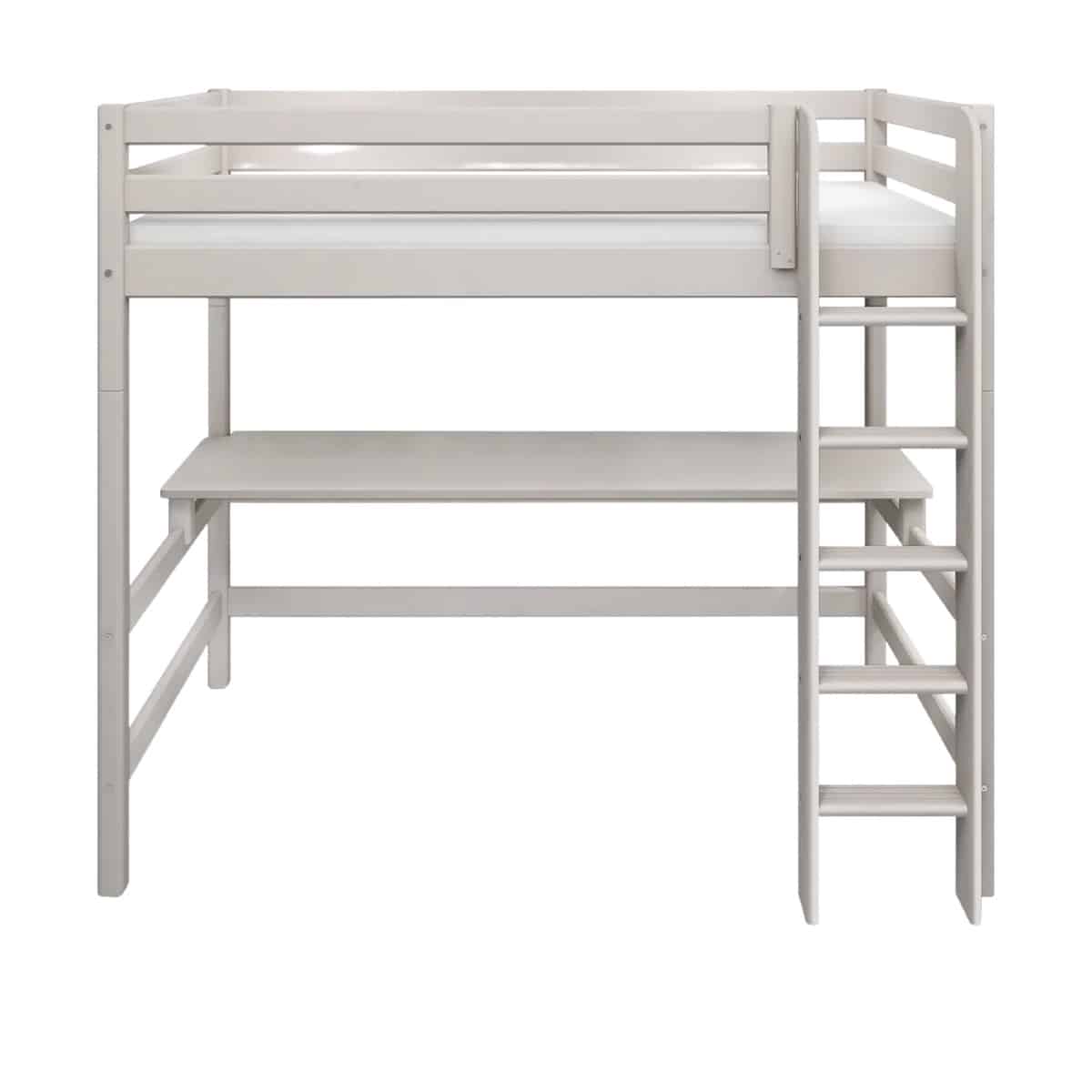 Parvisänky työpöydällä 90x200 (x184cm), harmaa - Flexa - Image 4