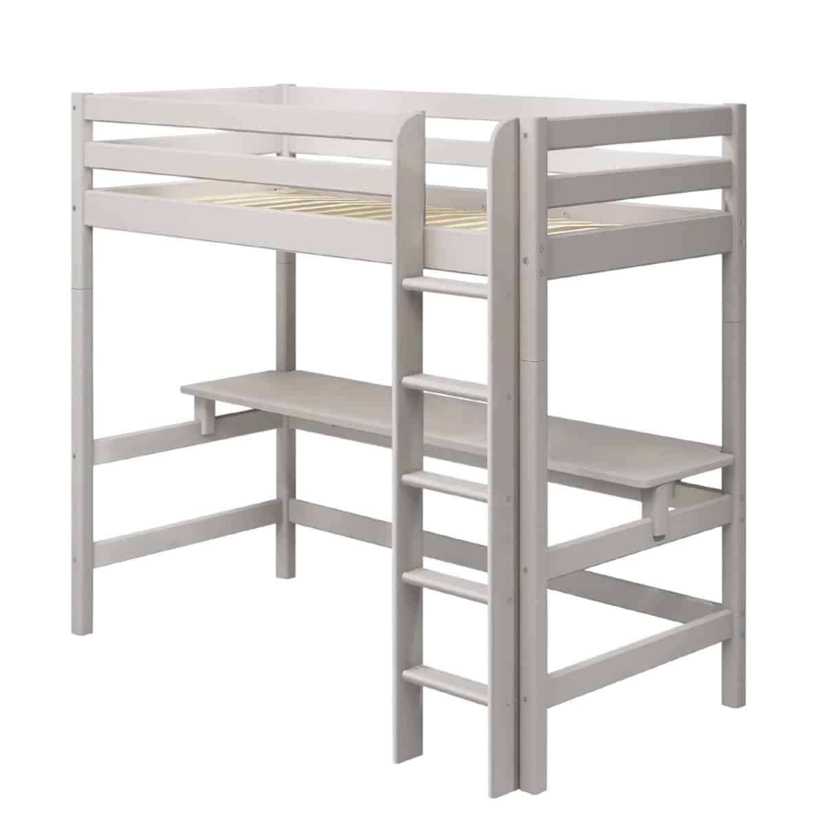 Parvisänky työpöydällä 90x200 (x184cm), harmaa - Flexa - Image 6