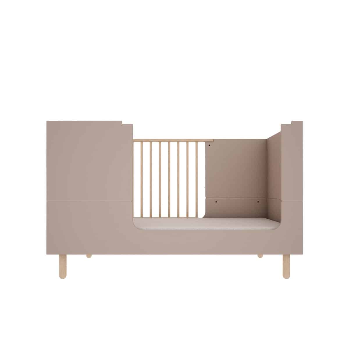 Pinnasänky / juniorisänky 70 x 140cm 2in1 River Truffle - Image 3