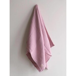 Alba musliinipeitto 115X115cm- eri värejä, Laiska Ebba - Soft viol