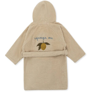 Lasten kylpytakki Terry Lemon koot 1-8v., Konges Sloejd - 12-18kk