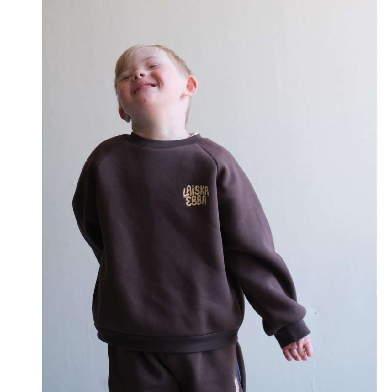 Lasten collegepaita Soft, Laiska Ebba