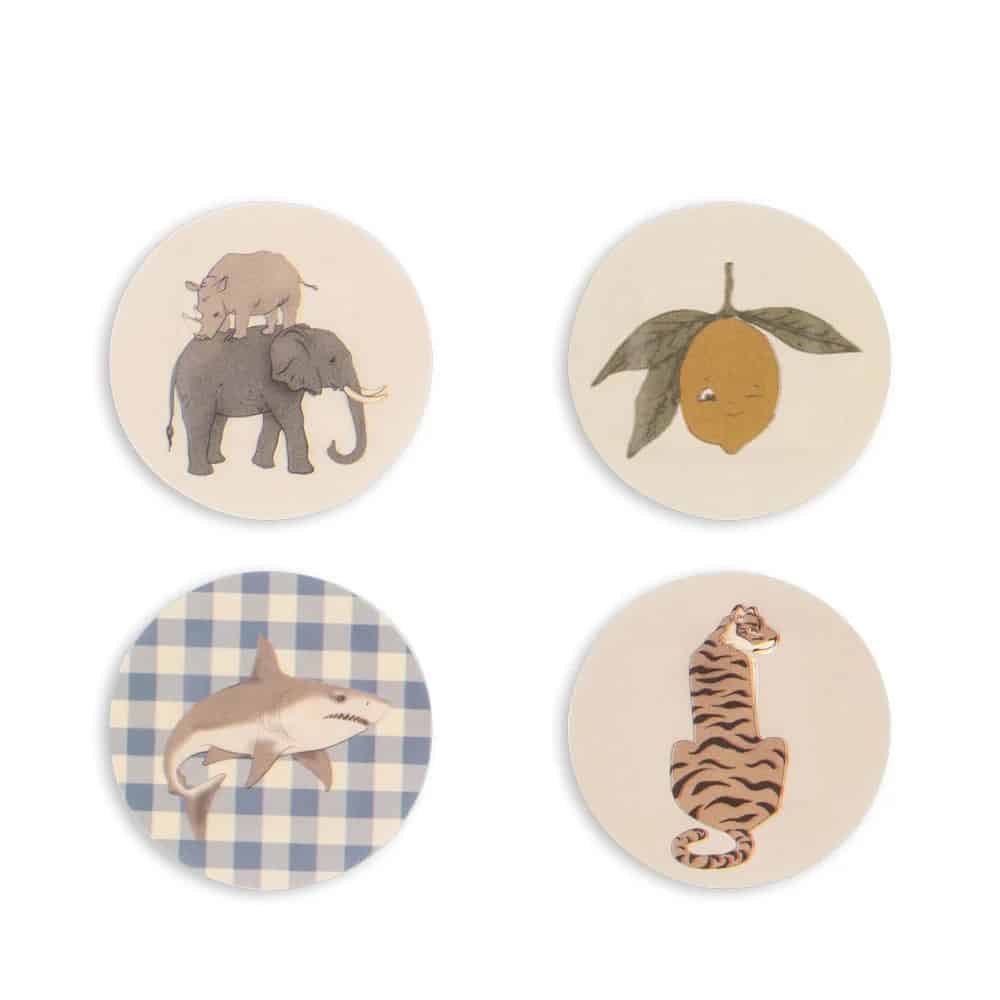 Lasten laastarit Kiss and comfort Blue set, Konges Sloejd - Image 3