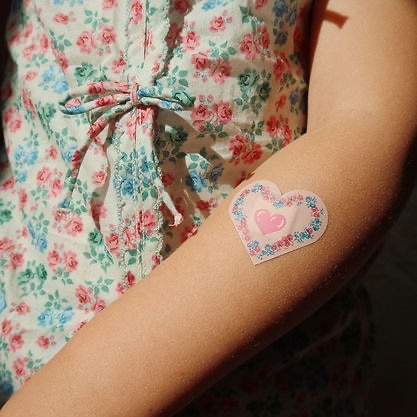 Lasten laastarit Kiss and comfort Pink set, Konges Sloejd - Image 3