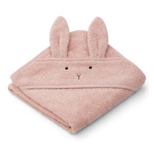 Liewood Vilas Rabbit hupullinen lasten pyyhe, Pale tuscany