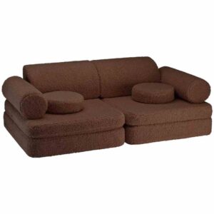 Lasten sohvamoduuli Settee Teddy Warm Hazel, Wigiwama