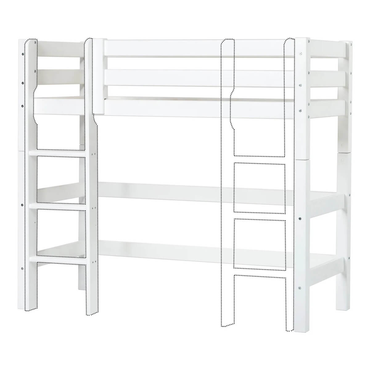 Hoppekids ECO Luxury puolikorkea sänky, 160cm-200cm - Image 3