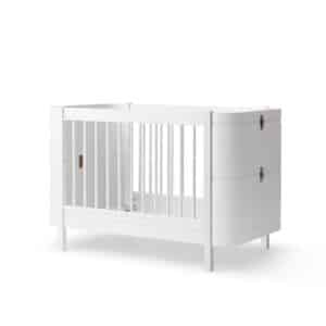 Mini+ pinnasänky / juniorisänky 5in1 White, Oliver Furniture