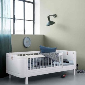 Wood Mini+ juniorisänky 90x160cm White, Oliver Furniture