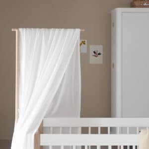 Oliver Furniture Wood Mini+ sängynkatos, White