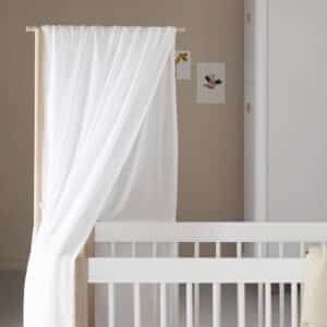 Oliver Furniture Wood Mini+ sängynkatos, White