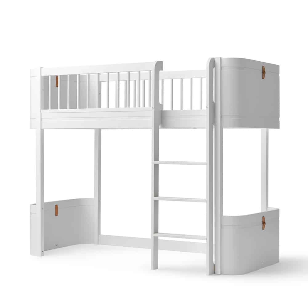 Oliver Furniture, Wood Mini+ Parvisänky 70x160 cm, White - Image 2